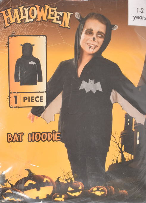 Kids Halloween Costumes Set | Cute Ghost Outfit, Skeleton Jumpsuit & Bat Hoodie for Boys & Girls